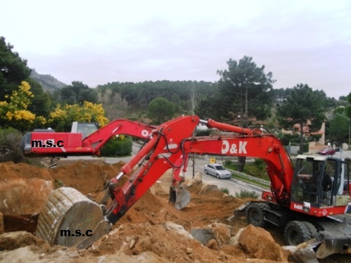 maquinas giratorias de ruedas