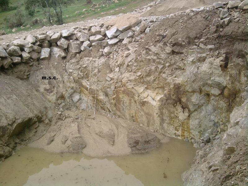 vaciado de piedra